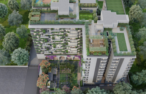 4 BHK Luxury Apartments for Sale in Anantara Alpines on Thaltej Hebatpur Road, Ahmedabad, India